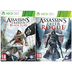 Xbox 360 game Assassin's Creed: Black Flag + Rogue