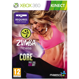 Xbox 360 mäng Zumba Fitness Core / Kinect