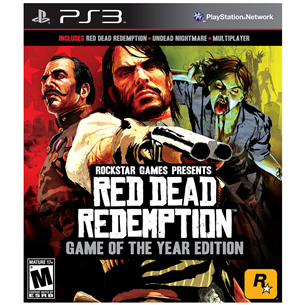 PlayStation 3 mäng Red Dead Redemption Game of the year edition