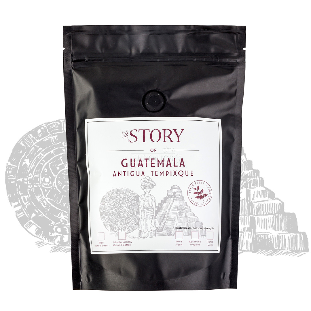 Kohviuba The Story Guatemala Antigua Tempixque 250 g