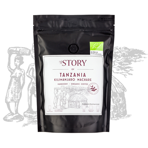 Coffee beans Tanzania Kilimanjaro Machare mahekohv 250g, The Story