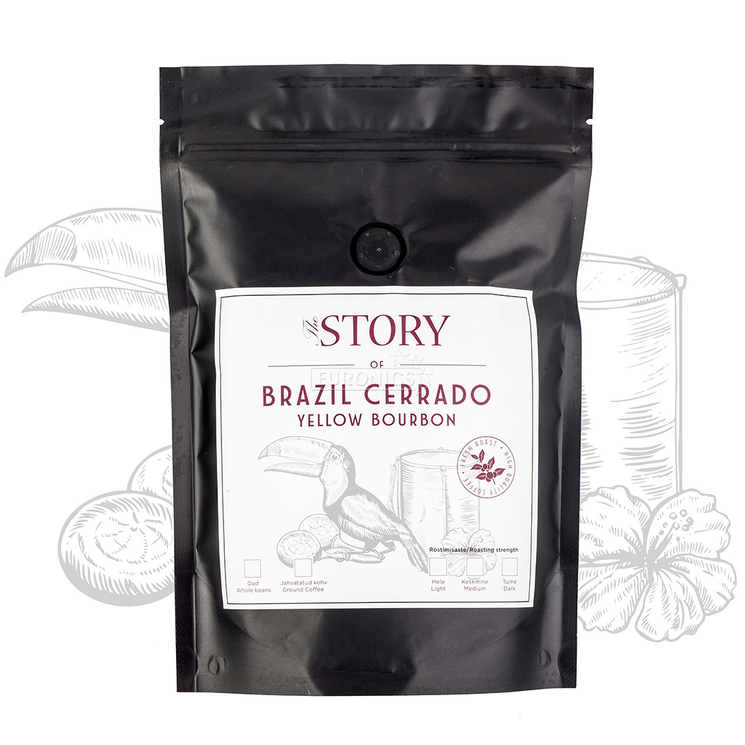 Kohviuba The Story Brazil Cerrado Yellow Bourbon 250 g