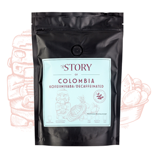 Кофейные зёрна Colombia Decaf 500г, The Story