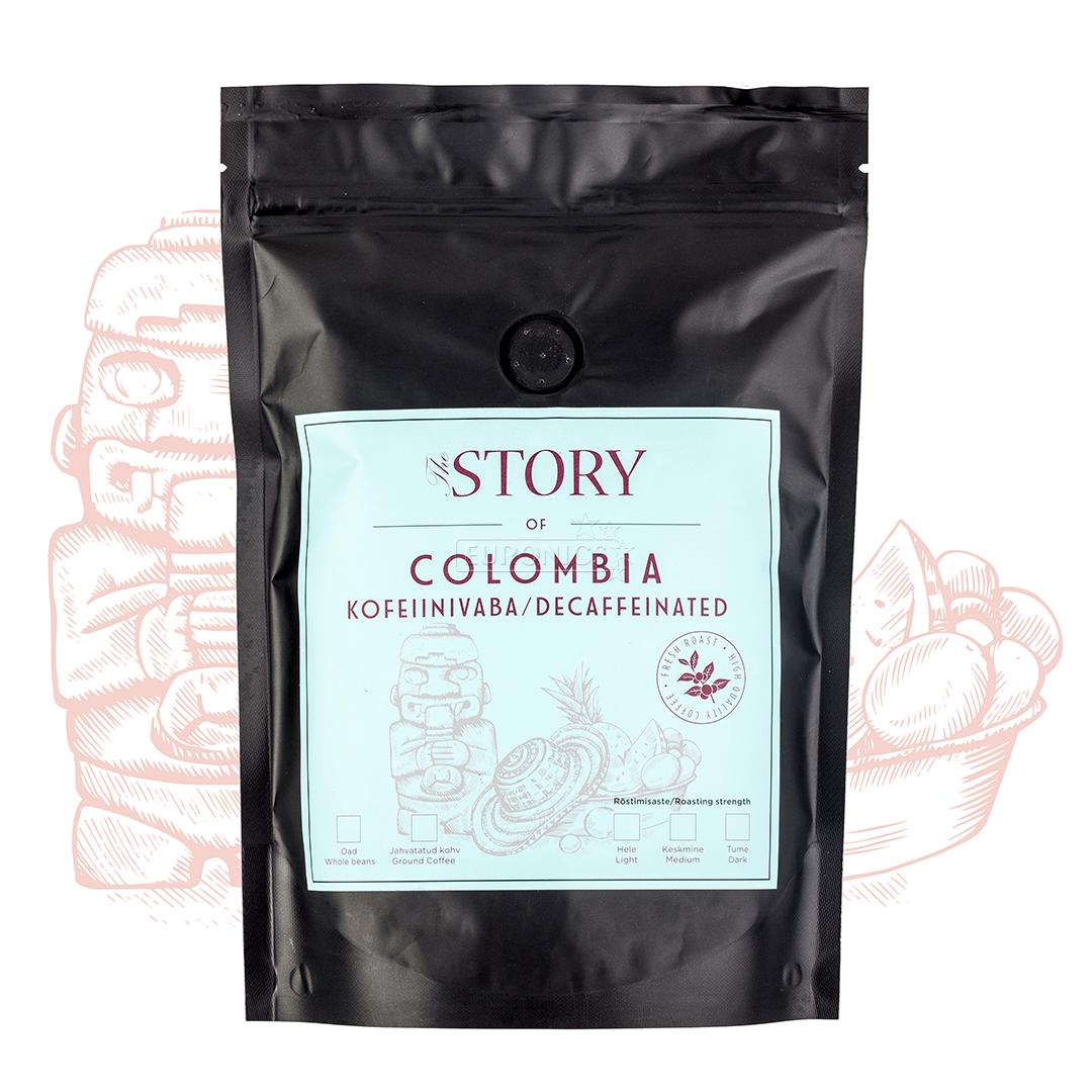 Кофейные зерна The Story Colombia Decaf (250 г)