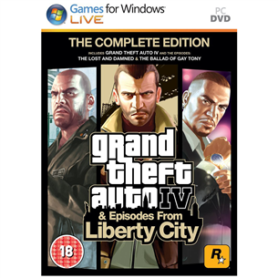 Arvutimäng Grand Theft Auto IV: The Complete Edition
