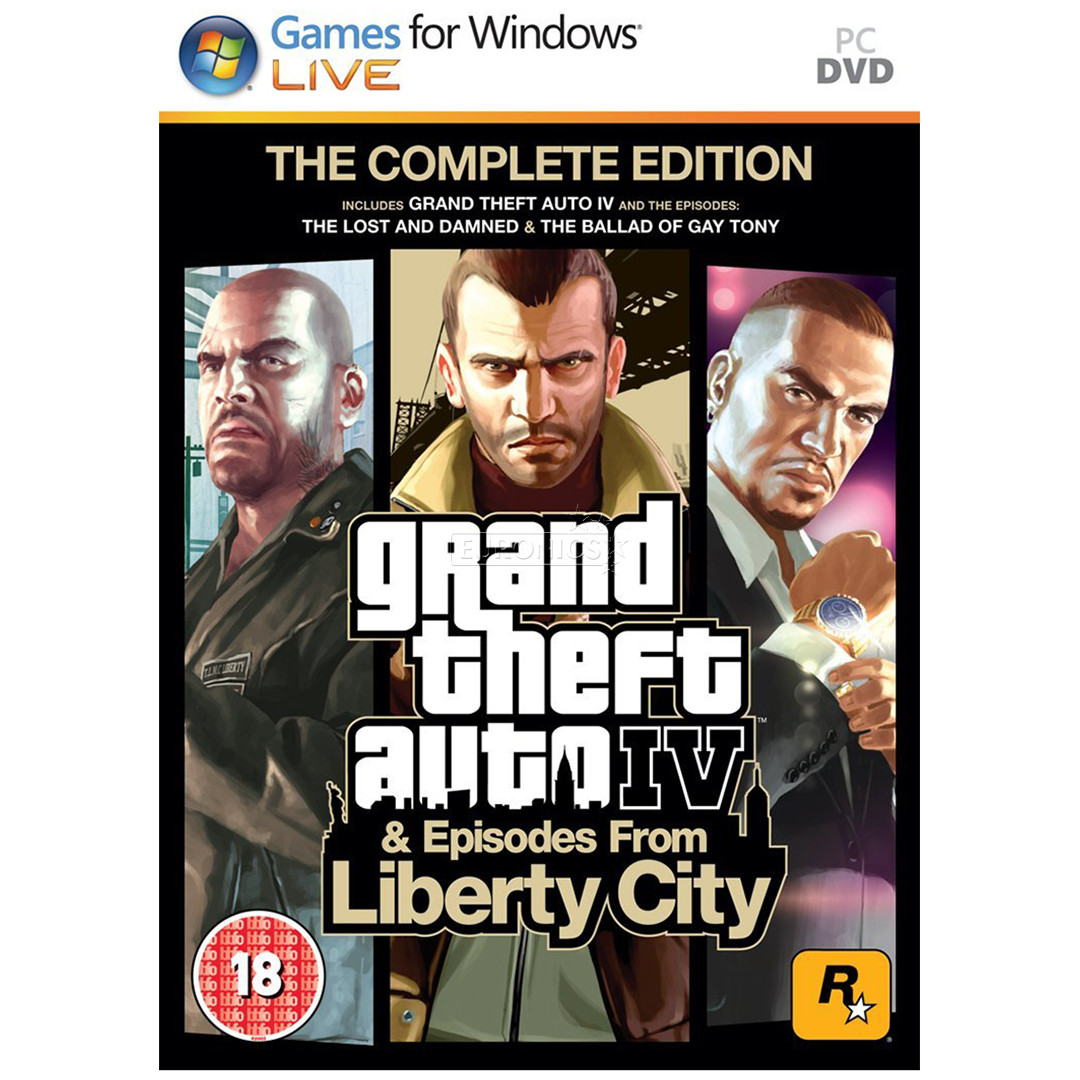 Arvutimäng Grand Theft Auto IV: The Complete Edition