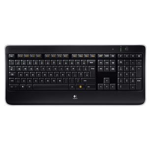 Logitech K800, US, черный - Беспроводная клавиатура