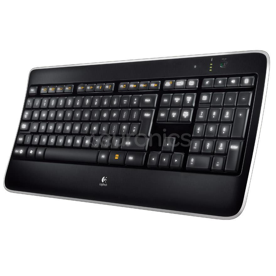 Juhtmevaba klaviatuur Logitech K800 (US)