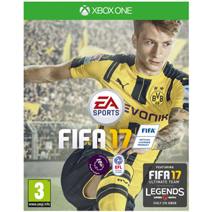 Mängukonsool Microsoft Xbox One S (500 GB) + FIFA 17 + Forza Horizon 3