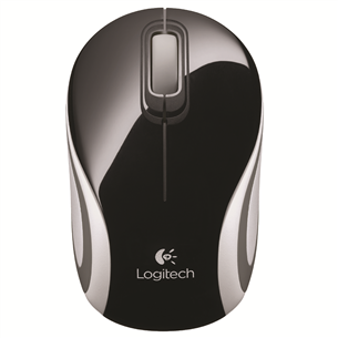 Logitech M187, must/valge - Juhtmevaba optiline hiir 910-002731