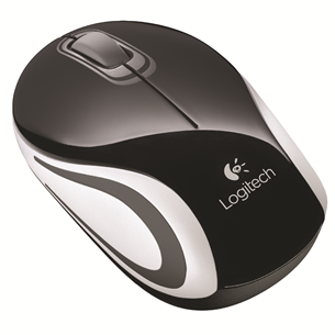 Logitech M187, black/white - Wireless Optical Mouse