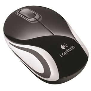 Logitech M187, must/valge - Juhtmevaba optiline hiir