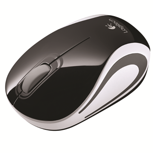 Logitech M187, black/white - Wireless Optical Mouse