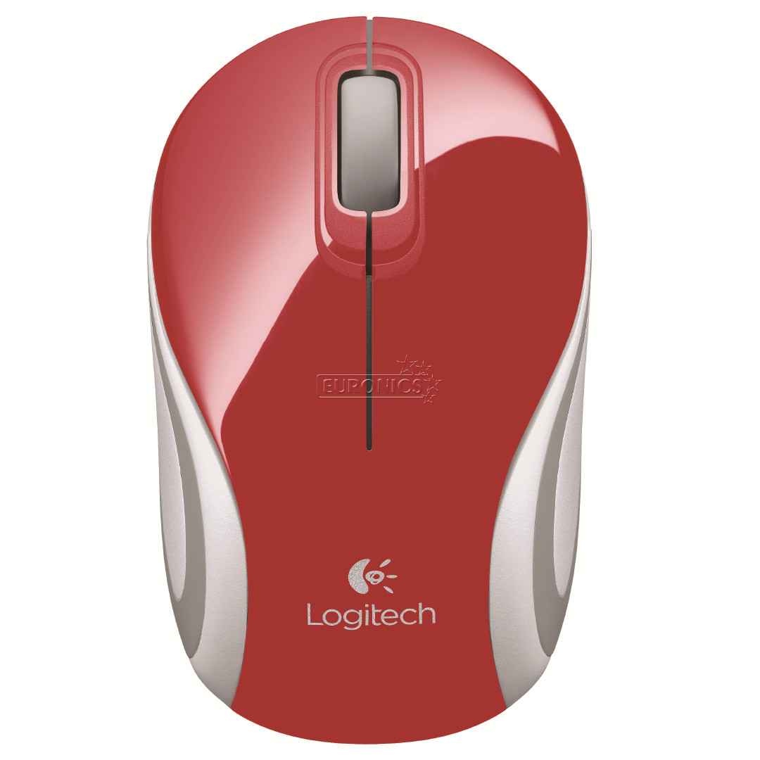 Logitech M187, красный - Беспроводная оптическая мышь