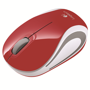 Logitech M187, red - Wireless Optical Mouse