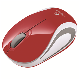 Logitech M187, красный - Беспроводная оптическая мышь