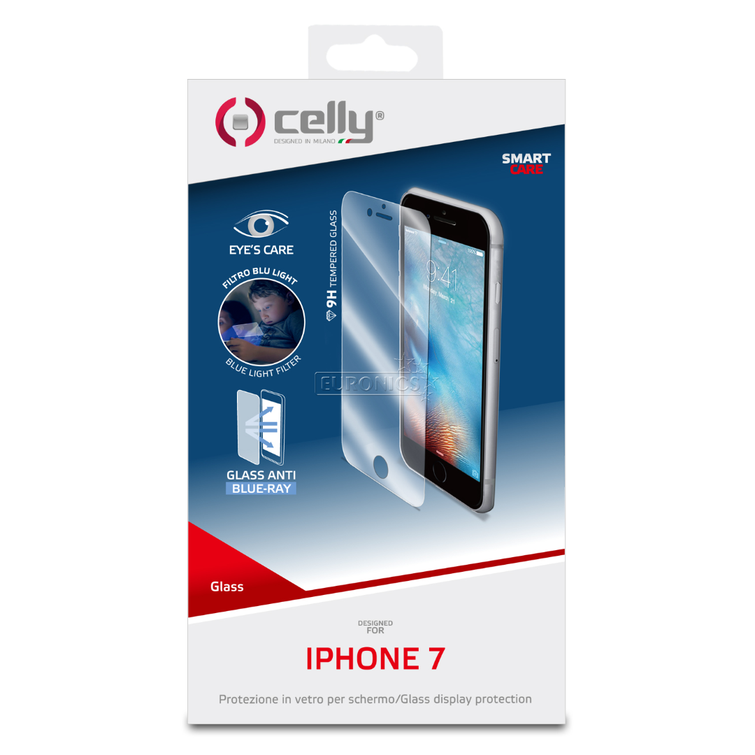 iPhone 7/8 ekraanikaitseklaas Celly