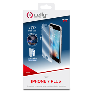 iPhone 7/8 Plus ekraanikaitseklaas Celly