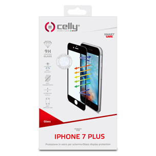 iPhone 7 Plus ekraanikaitseklaas Celly