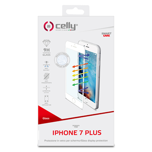 iPhone 7 Plus ekraanikaitseklaas Celly