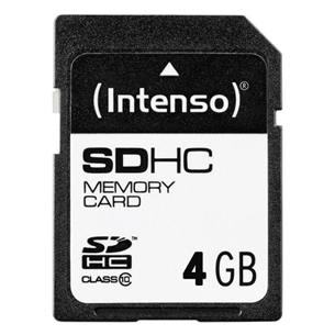 SDHC mälukaart Intenso (4 GB)