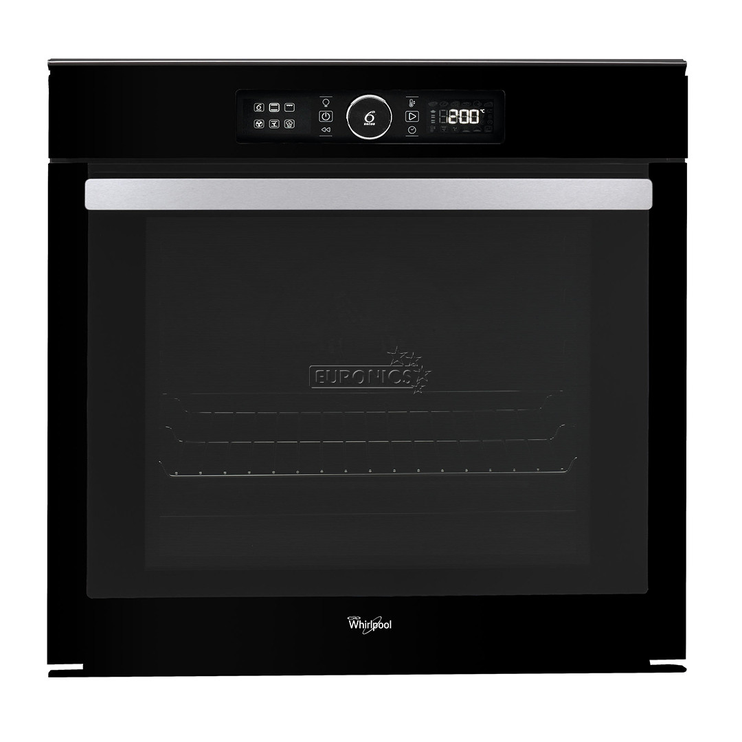 Whirlpool, pürolüütiline puhastus, Cook3, 73 L, must - Integreeritav ahi