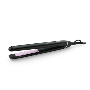 Philips Straightcare, 220 °C, black/pink - Hair straightener