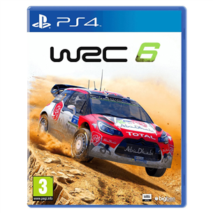 PS4 mäng WRC 6