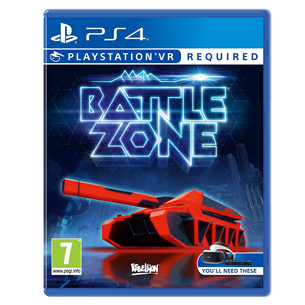 PS4 VR game Battlezone