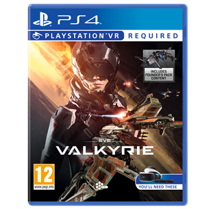 PS4 VR mäng EVE: Valkyrie