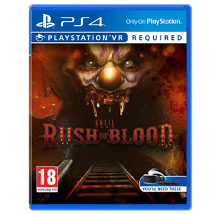 PS4 VR mäng Until Dawn: Rush of Blood