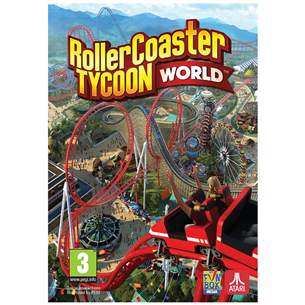 PC game RollerCoaster Tycoon World