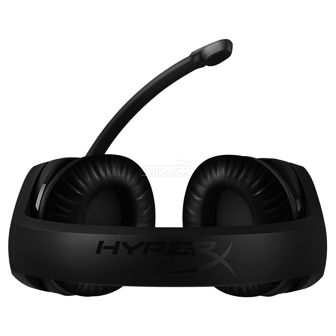 HyperX Cloud Stinger, must - Mänguri peakomplekt