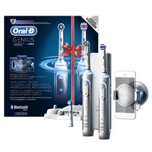 Комплект электрических зубных щеток Braun Oral-B Genius 8900