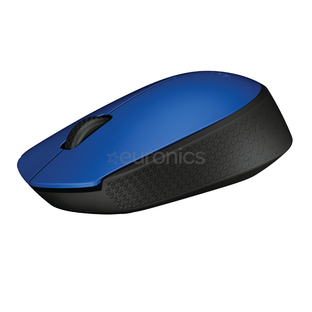 Logitech M171, синий - Беспроводная оптическая мышь