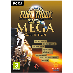 PC game Euro Truck Simulator 2 Mega Collection