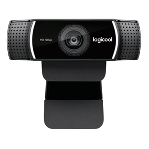 Logitech C922, FHD, must - Veebikaamera 960-001088