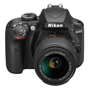 Peegelkaamera Nikon D3400 + objektiiv NIKKOR 18-55mm VR AF-P