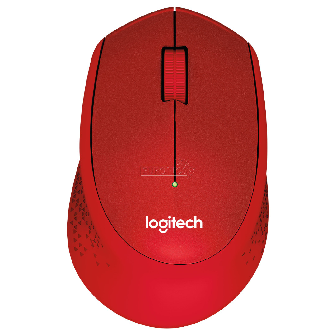 Logitech M330 Silent Plus, red - Wireless Laser/Optical Mouse
