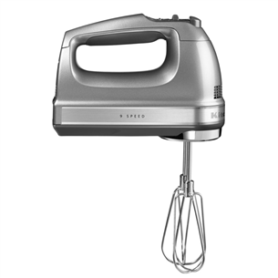 KitchenAid, 85 W, silver - Hand mixer