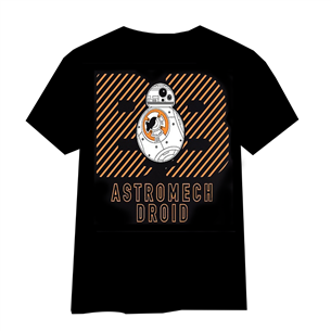 T-shirt Star Wars BB8 / L