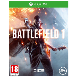 Mängukonsool Microsoft Xbox One S (500 GB) + Battlefield 1