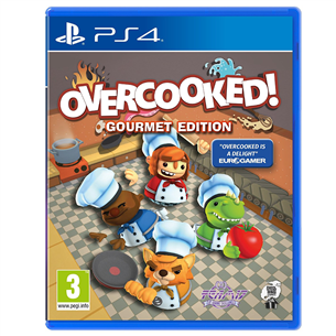 PS4 game Overcooked: Gourmet Edition