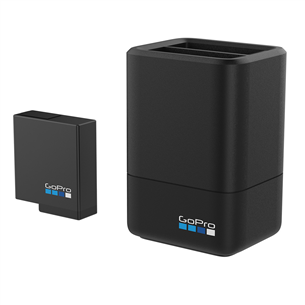 Двойное зарядное устройство + аккумулятор для камеры GoPro HERO5 Black AADBD-001