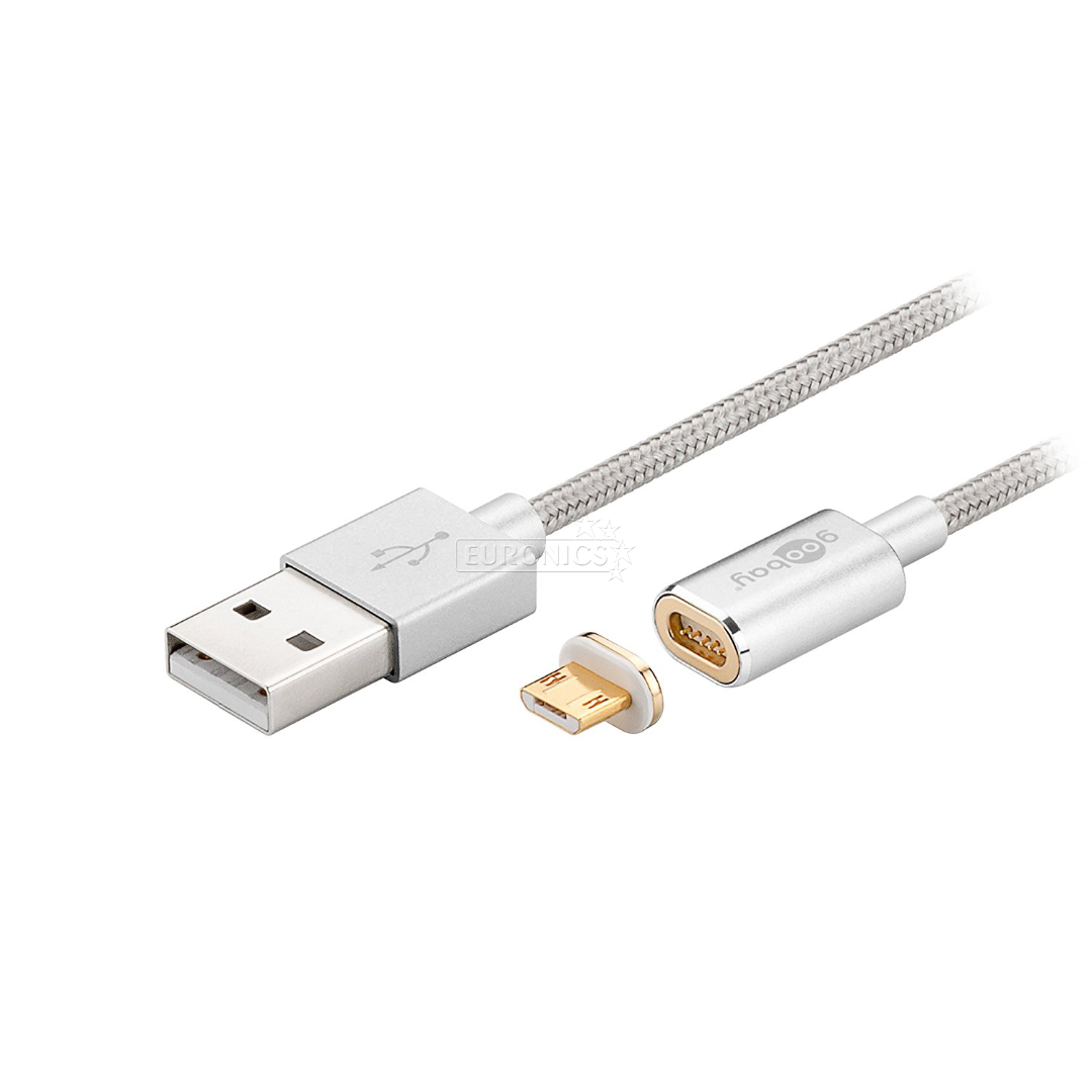 Кабель USB -- microUSB, Goobay / 1,2 м