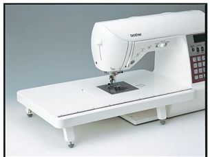 Wide table for sewing machine Brother