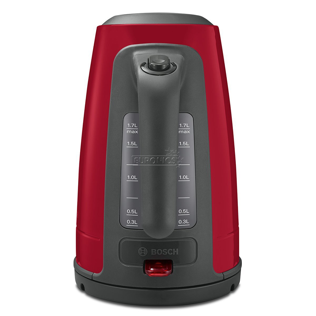 Bosch ComfortLine, 1,7 л, красный/серый - Чайник