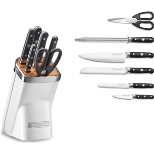 Professional Series 7 Piece Cutlery Set KitchenAid Frosted Pearl
