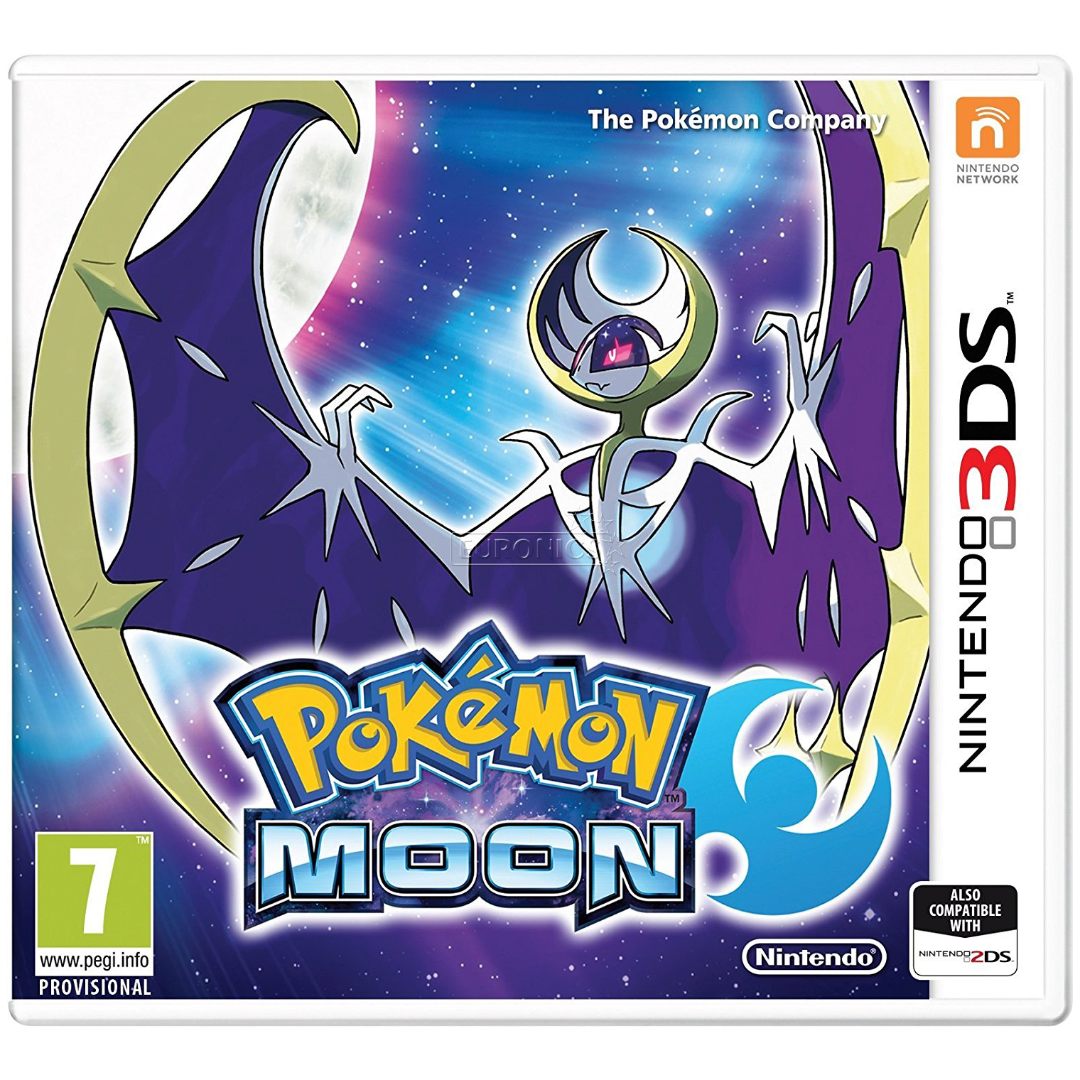 3DS mäng Pokemon Moon