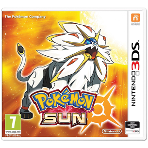 3DS mäng Pokemon Sun